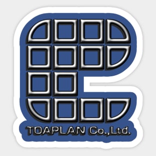 Toaplan in 3D Sticker